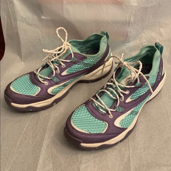 L.L. Bean Shoes - L.L. Bean sneakers- Sz 9.5.  Mint/Gray.    EUC!!